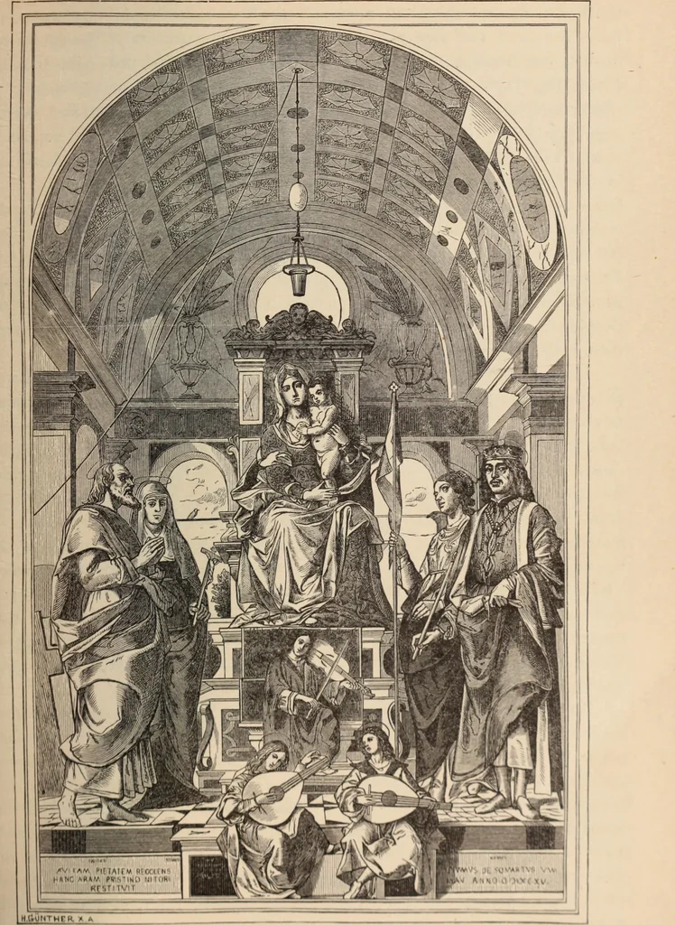 An illustration from History of ancient, early Christian, and mediaeval painting, 1906, leaf 466