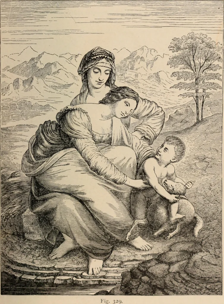 An illustration from History of ancient, early Christian, and mediaeval painting, 1906, leaf 508