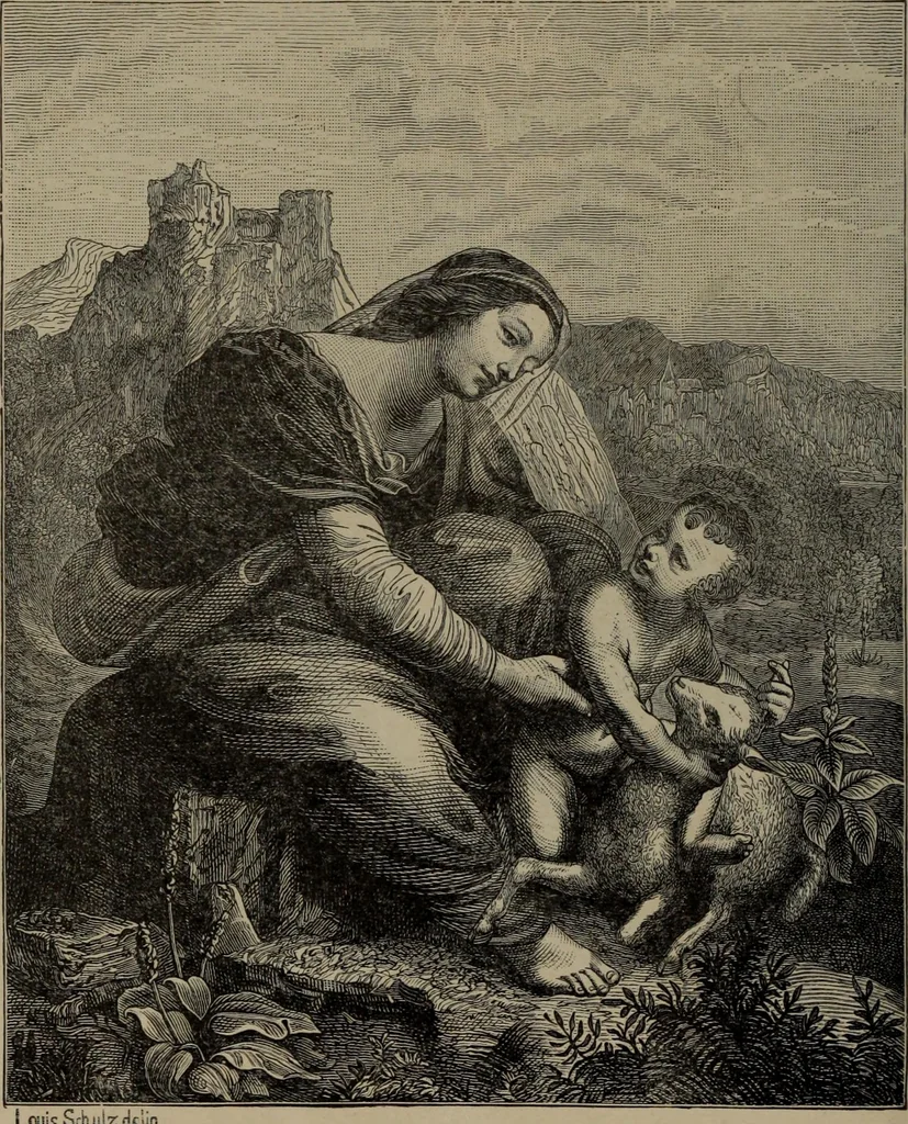 An illustration from History of ancient, early Christian, and mediaeval painting, 1906, leaf 513