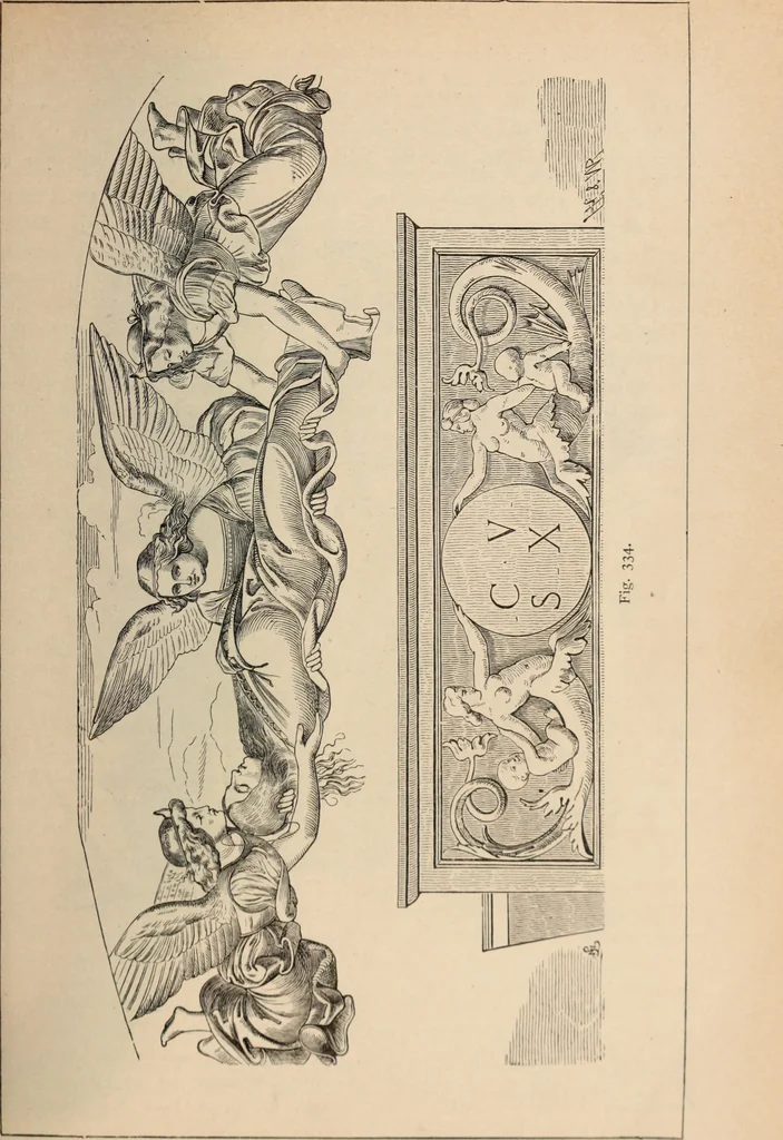 An illustration from History of ancient, early Christian, and mediaeval painting, 1906, leaf 516