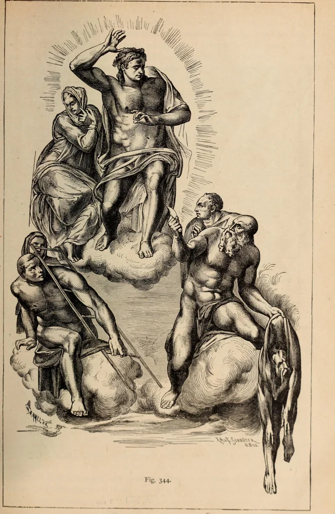 An illustration from History of ancient, early Christian, and mediaeval painting, 1906, leaf 530