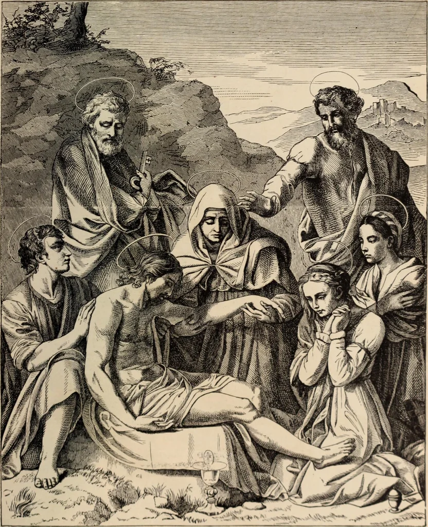 An illustration from History of ancient, early Christian, and mediaeval painting, 1906, leaf 554