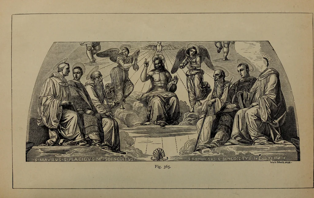 An illustration from History of ancient, early Christian, and mediaeval painting, 1906, leaf 565