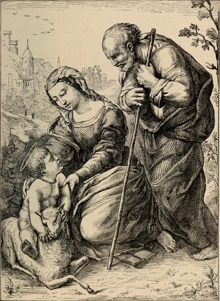 An illustration from History of ancient, early Christian, and mediaeval painting, 1906, leaf 568