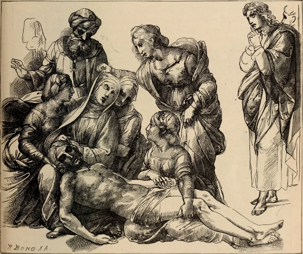 An illustration from History of ancient, early Christian, and mediaeval painting, 1906, leaf 570