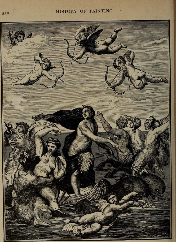 An illustration from History of ancient, early Christian, and mediaeval painting, 1906, leaf 585