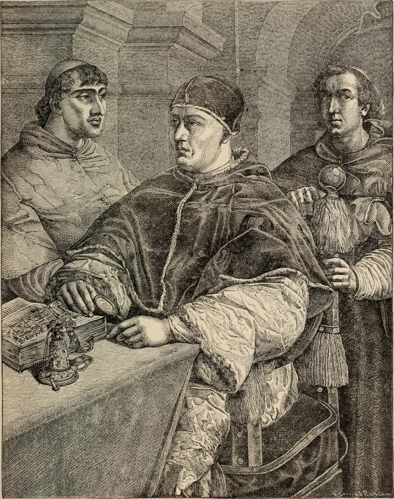 An illustration from History of ancient, early Christian, and mediaeval painting, 1906, leaf 588