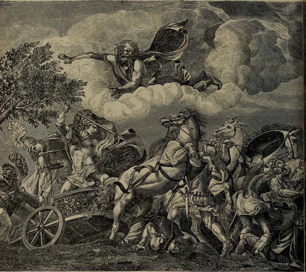 An illustration from History of ancient, early Christian, and mediaeval painting, 1906, leaf 595