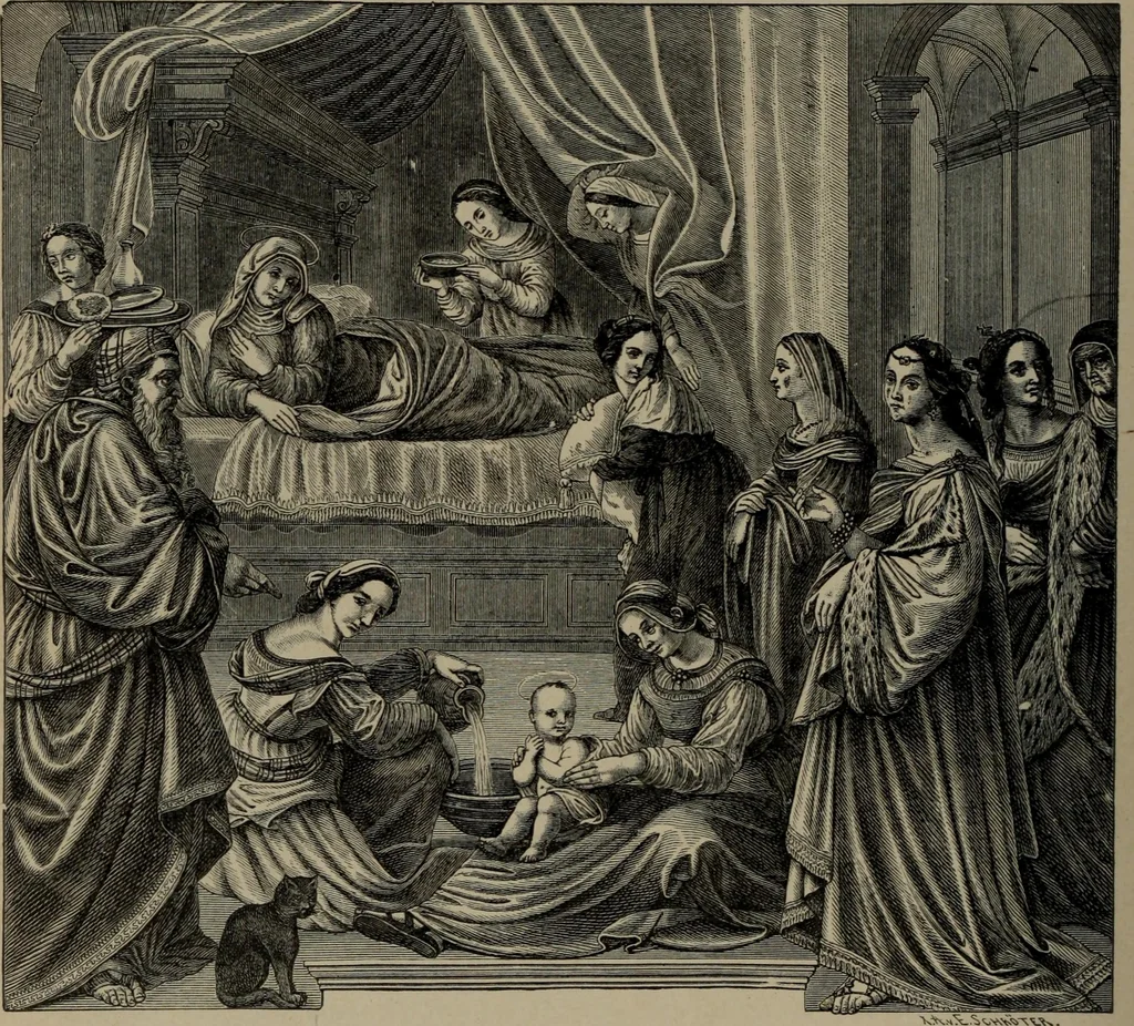 An illustration from History of ancient, early Christian, and mediaeval painting, 1906, leaf 607