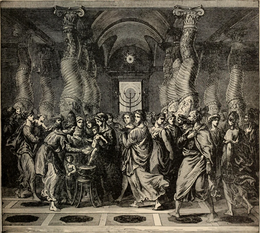 An illustration from History of ancient, early Christian, and mediaeval painting, 1906, leaf 616