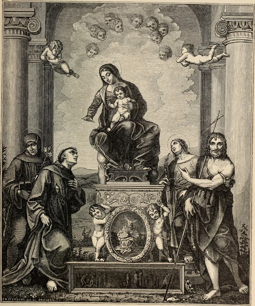 An illustration from History of ancient, early Christian, and mediaeval painting, 1906, leaf 620
