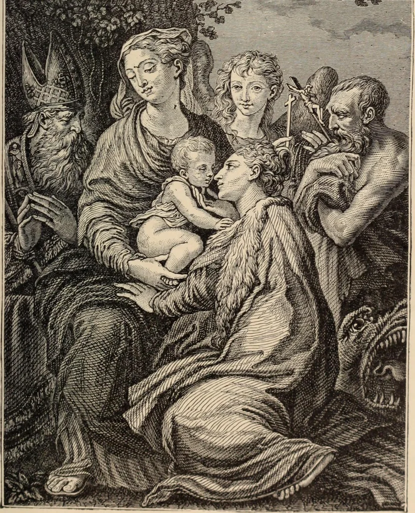 An illustration from History of ancient, early Christian, and mediaeval painting, 1906, leaf 630