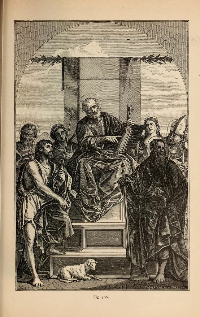 An illustration from History of ancient, early Christian, and mediaeval painting, 1906, leaf 640