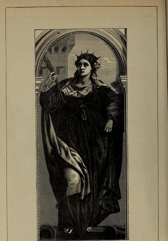 An illustration from History of ancient, early Christian, and mediaeval painting, 1906, leaf 641