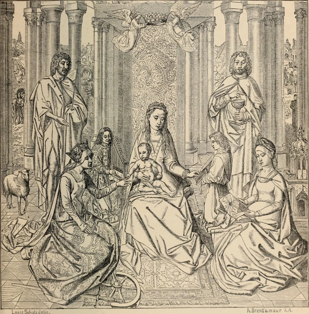 An illustration from History of ancient, early Christian, and mediaeval painting, 1906, leaf 66