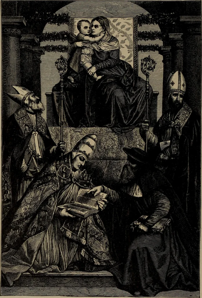 An illustration from History of ancient, early Christian, and mediaeval painting, 1906, leaf 671