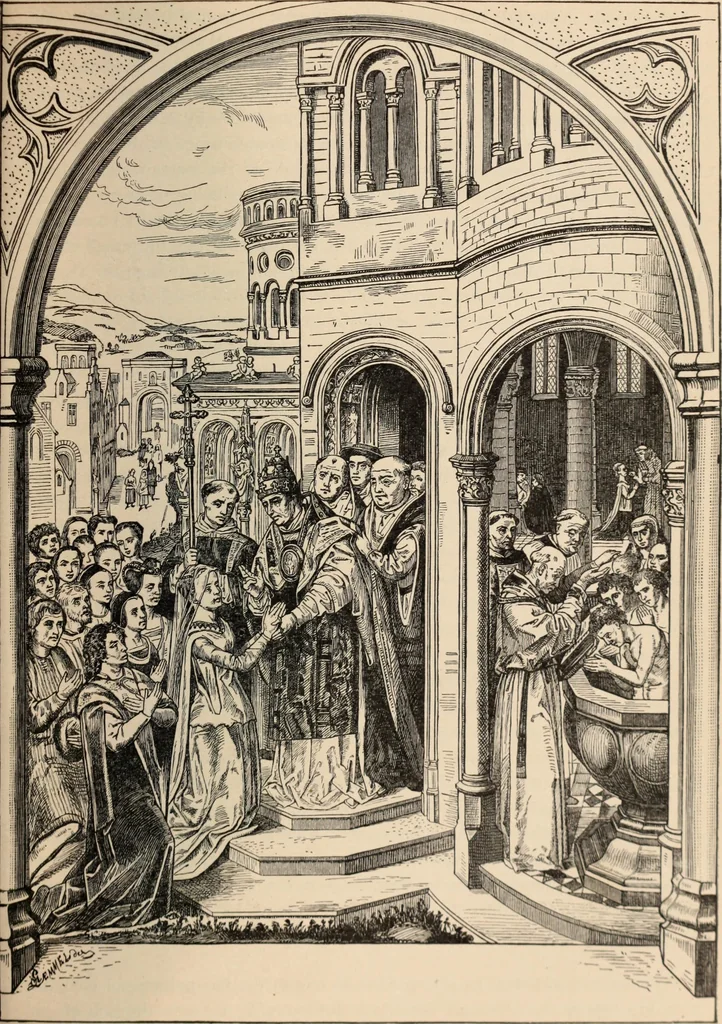 An illustration from History of ancient, early Christian, and mediaeval painting, 1906, leaf 70