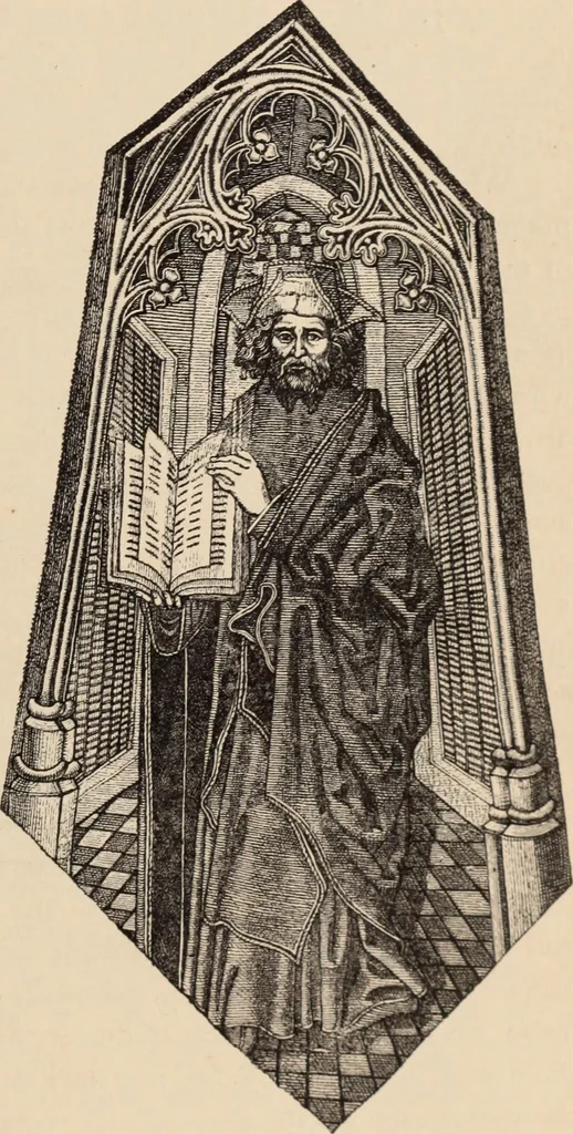 An illustration from History of ancient, early Christian, and mediaeval painting, 1906, leaf 76