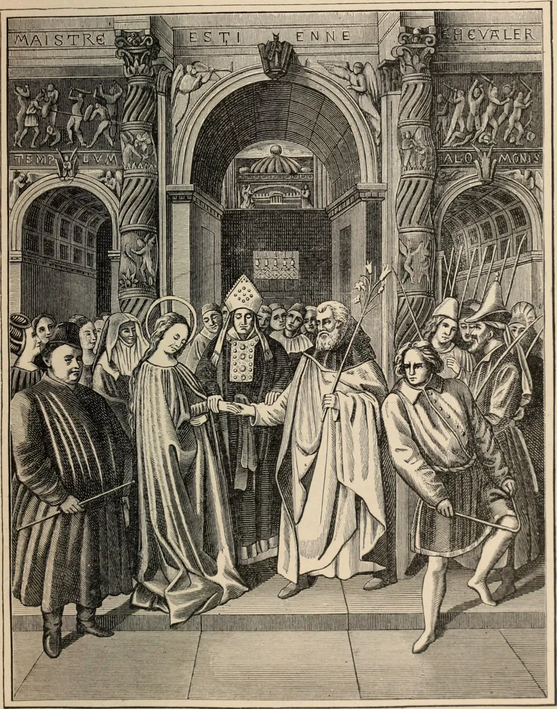An illustration from History of ancient, early Christian, and mediaeval painting, 1906, leaf 90