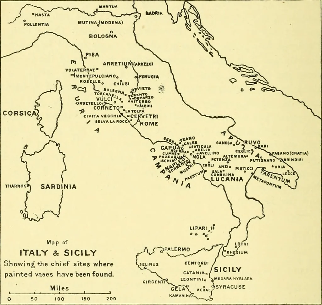 An illustration from History of ancient pottery: Greek, Etruscan, and Roman, 1905, leaf 113