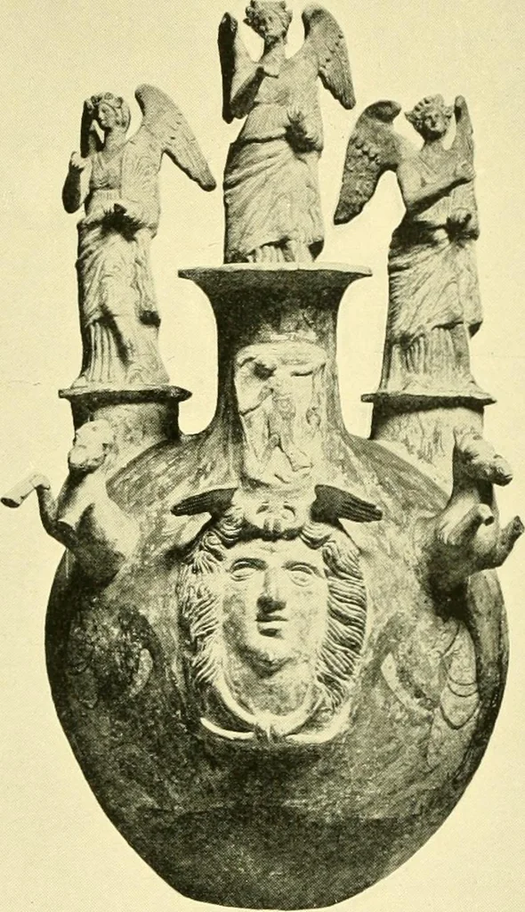 An illustration from History of ancient pottery: Greek, Etruscan, and Roman, 1905, leaf 170