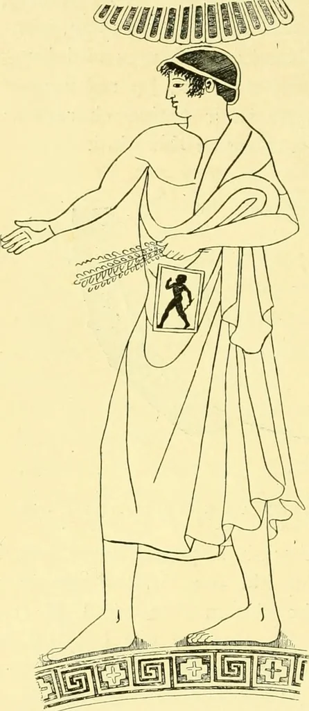 An illustration from History of ancient pottery: Greek, Etruscan, and Roman, 1905, leaf 201