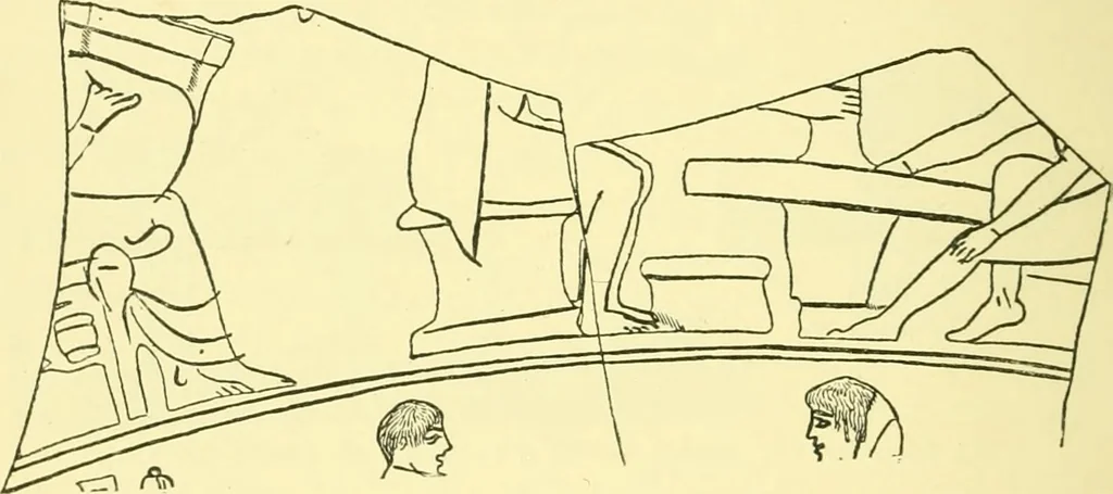 An illustration from History of ancient pottery: Greek, Etruscan, and Roman, 1905, leaf 269