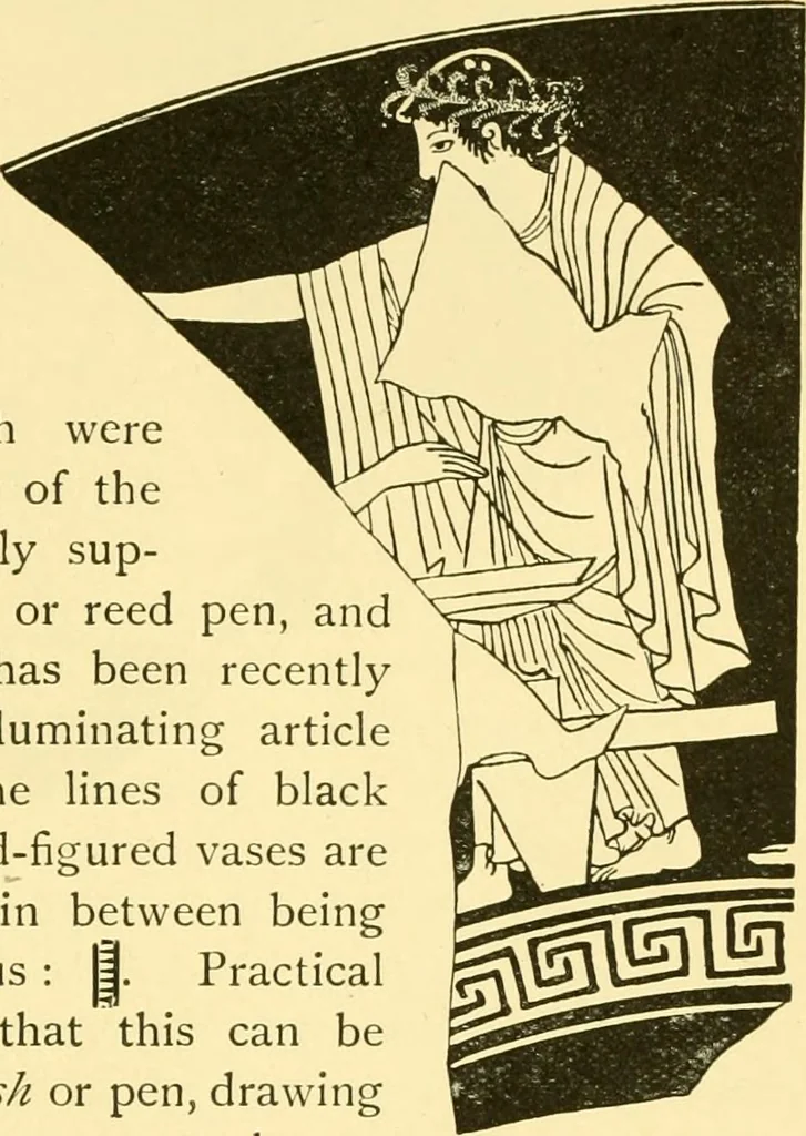 An illustration from History of ancient pottery: Greek, Etruscan, and Roman, 1905, leaf 288
