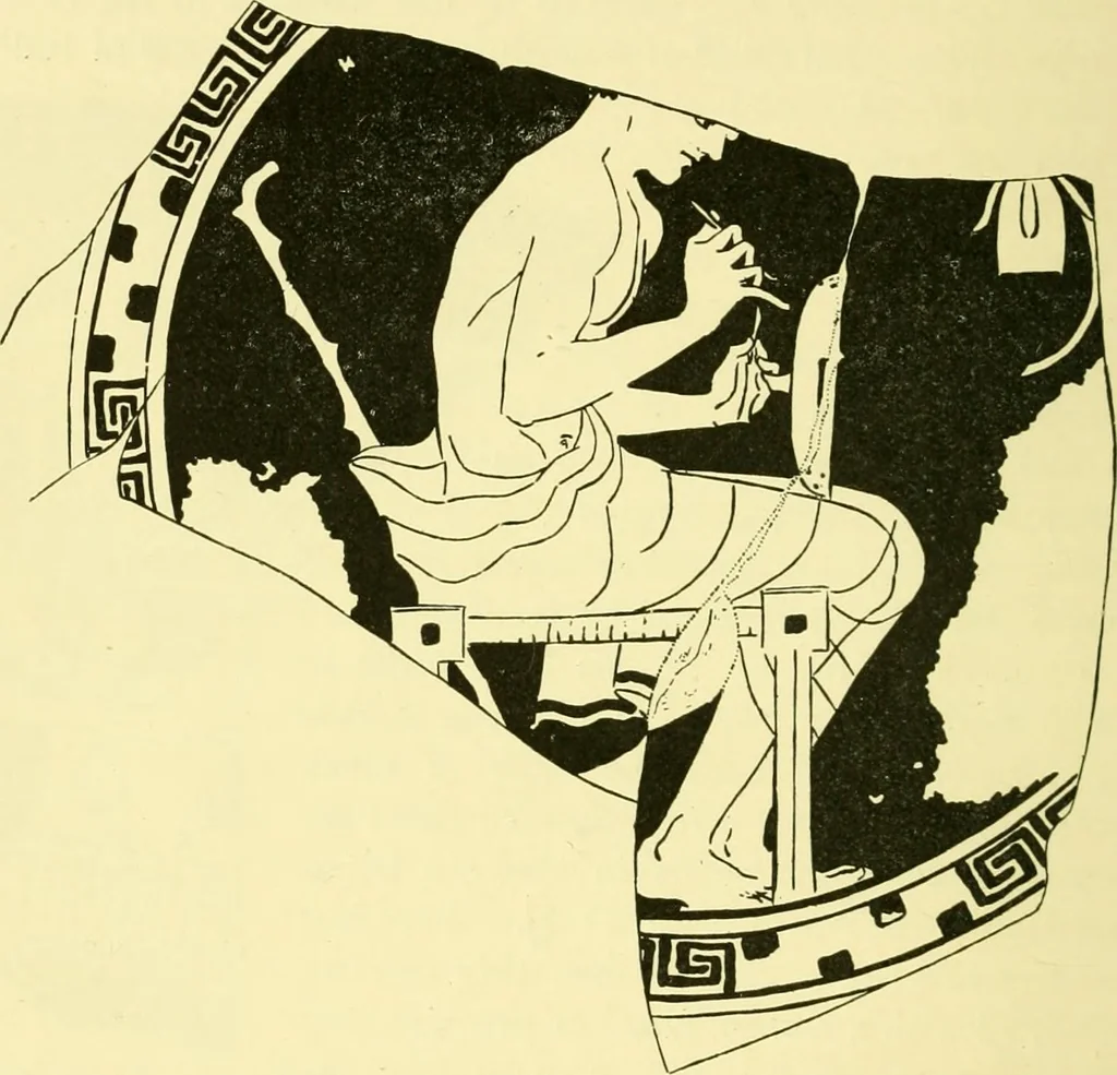 An illustration from History of ancient pottery: Greek, Etruscan, and Roman, 1905, leaf 289