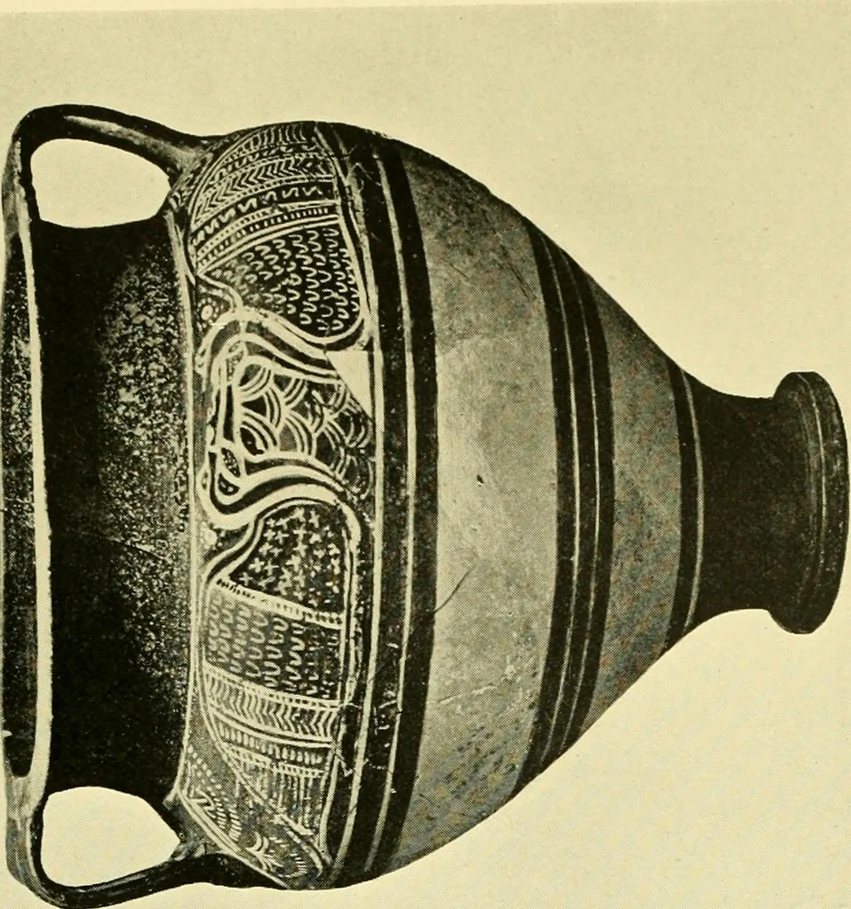 An illustration from History of ancient pottery: Greek, Etruscan, and Roman, 1905, leaf 310