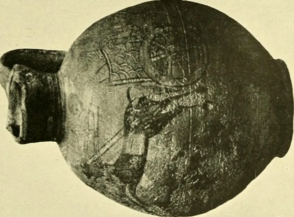 An illustration from History of ancient pottery: Greek, Etruscan, and Roman, 1905, leaf 318