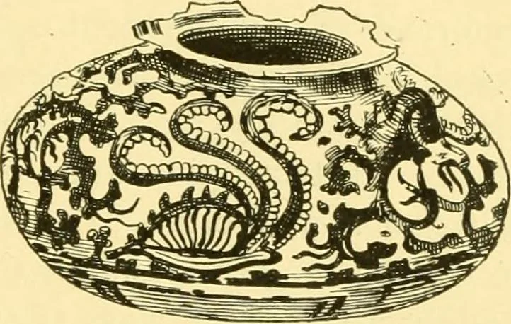 An illustration from History of ancient pottery: Greek, Etruscan, and Roman, 1905, leaf 344