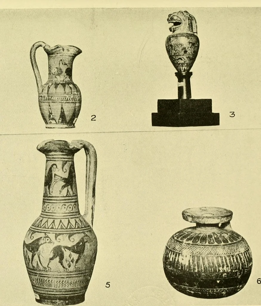An illustration from History of ancient pottery: Greek, Etruscan, and Roman, 1905, leaf 374