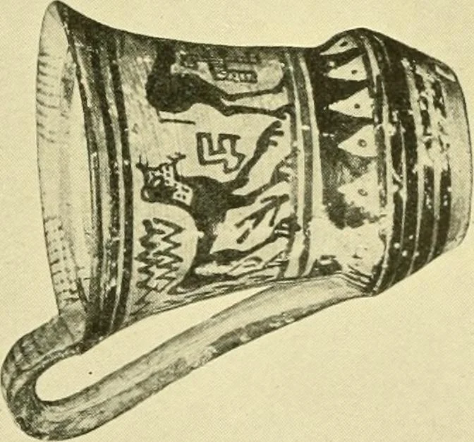 An illustration from History of ancient pottery: Greek, Etruscan, and Roman, 1905, leaf 374