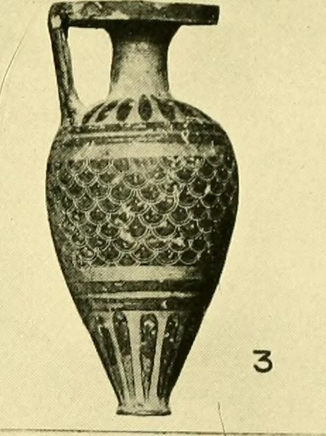 An illustration from History of ancient pottery: Greek, Etruscan, and Roman, 1905, leaf 386