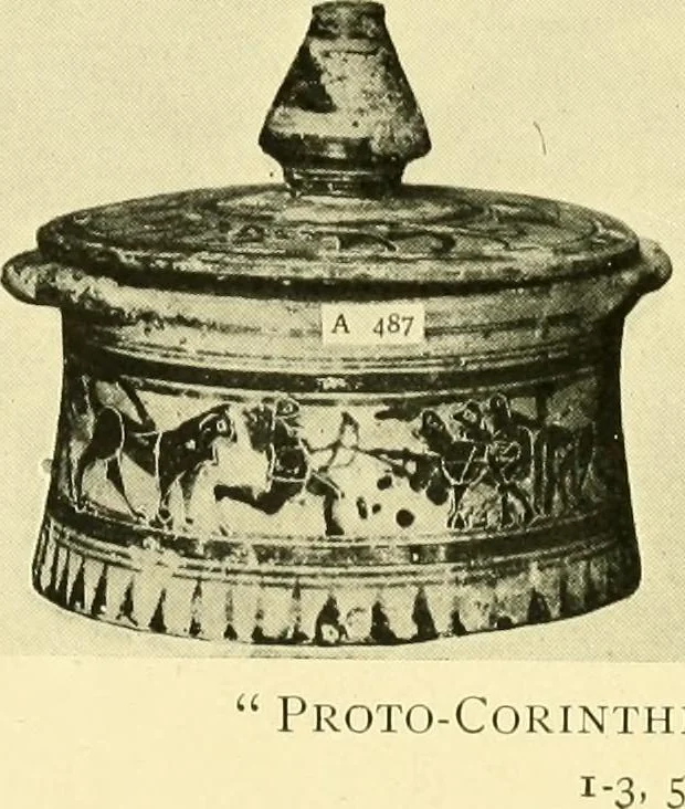 An illustration from History of ancient pottery: Greek, Etruscan, and Roman, 1905, leaf 386