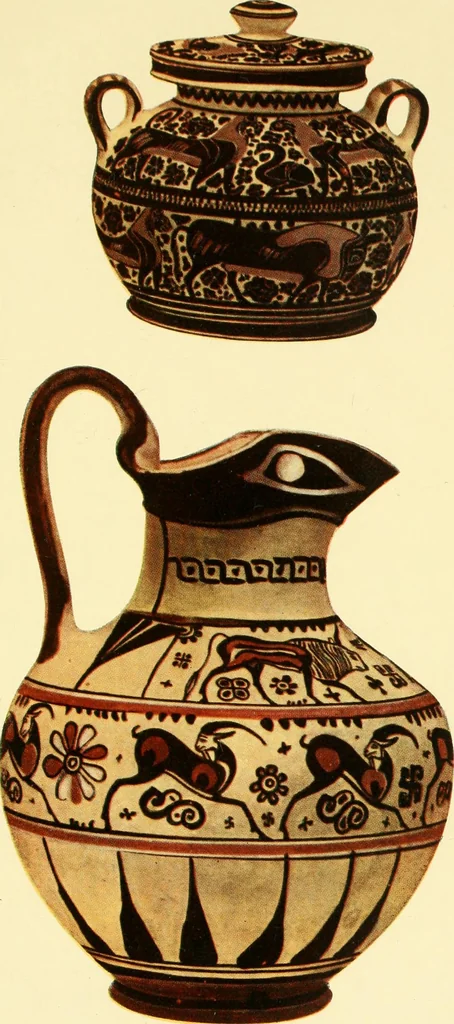 An illustration from History of ancient pottery: Greek, Etruscan, and Roman, 1905, leaf 392