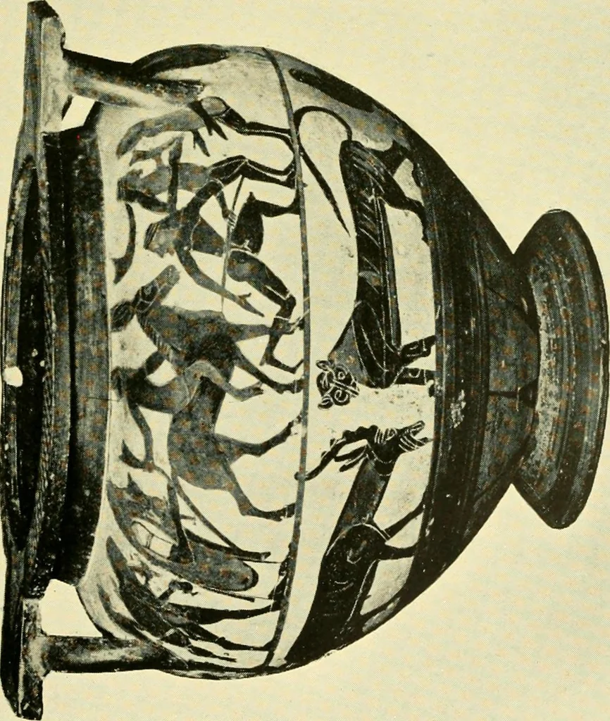 An illustration from History of ancient pottery: Greek, Etruscan, and Roman, 1905, leaf 398