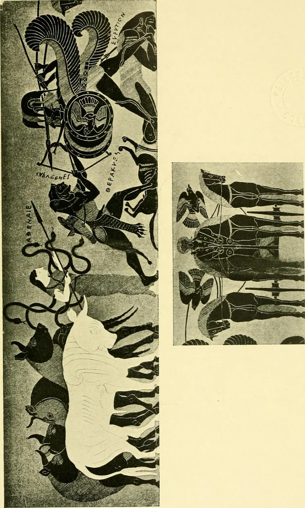 An illustration from History of ancient pottery: Greek, Etruscan, and Roman, 1905, leaf 404