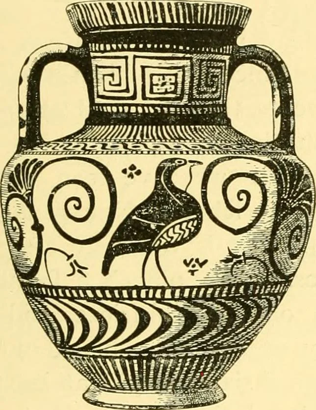 An illustration from History of ancient pottery: Greek, Etruscan, and Roman, 1905, leaf 426