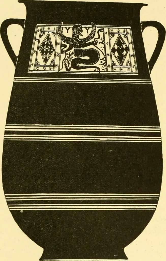 An illustration from History of ancient pottery: Greek, Etruscan, and Roman, 1905, leaf 440