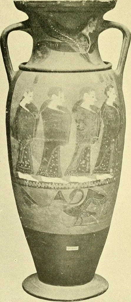 An illustration from History of ancient pottery: Greek, Etruscan, and Roman, 1905, leaf 442