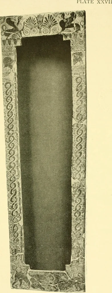 An illustration from History of ancient pottery: Greek, Etruscan, and Roman, 1905, leaf 458
