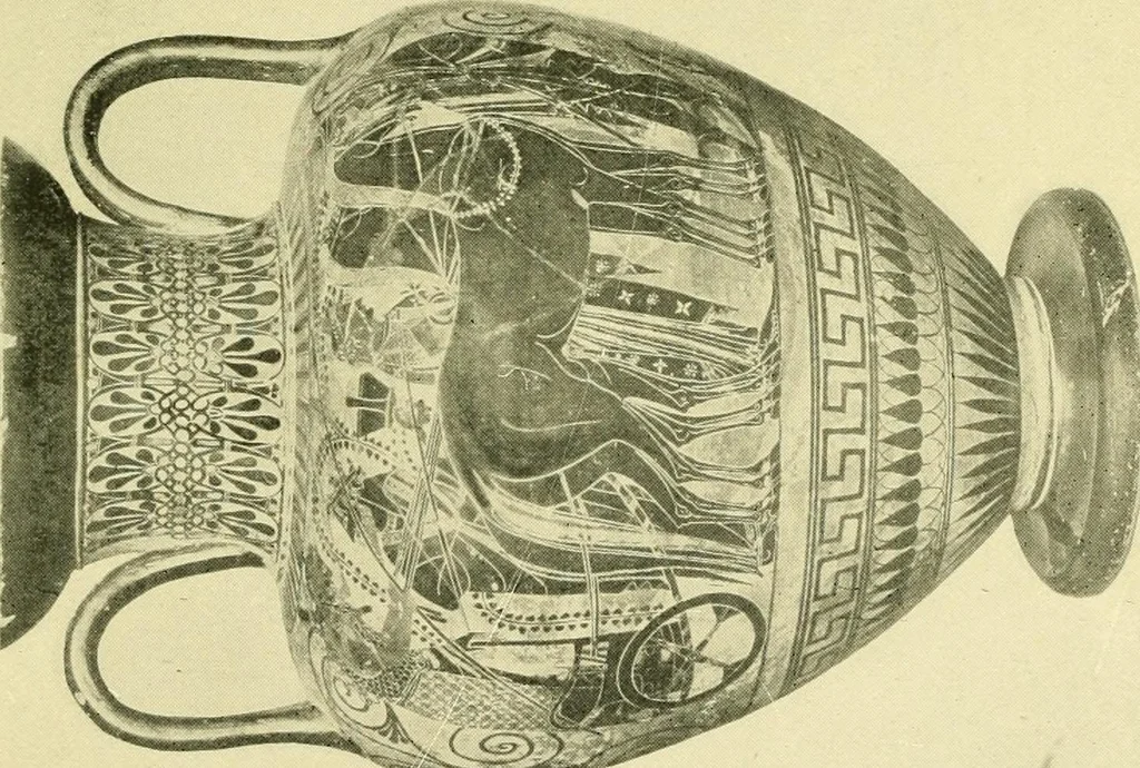 An illustration from History of ancient pottery: Greek, Etruscan, and Roman, 1905, leaf 478