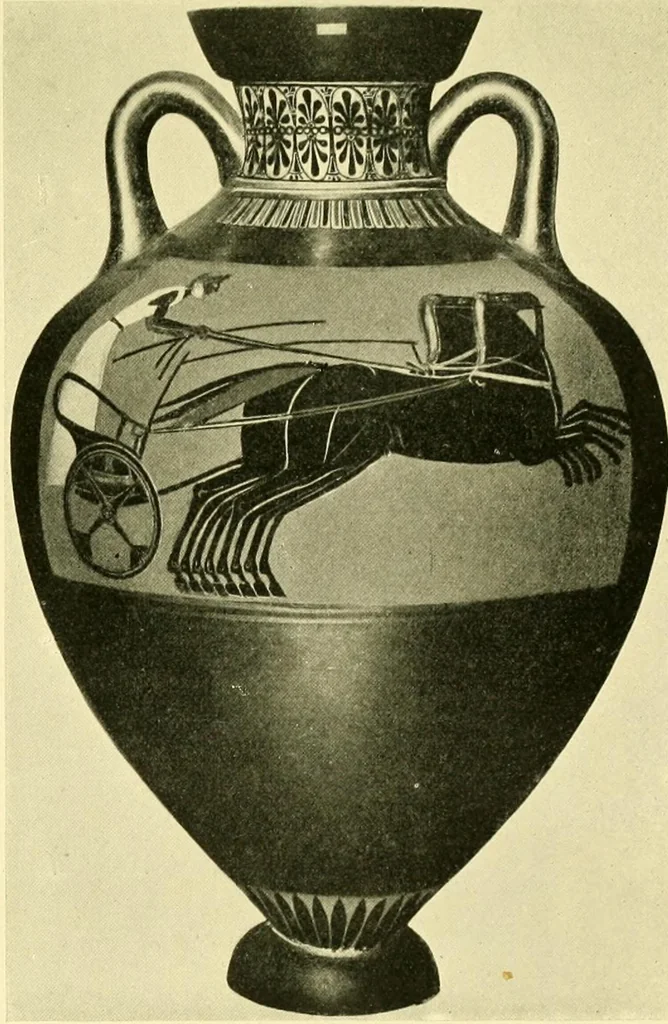 An illustration from History of ancient pottery: Greek, Etruscan, and Roman, 1905, leaf 494