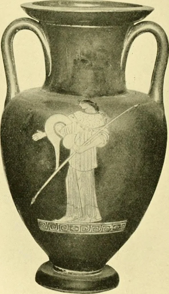An illustration from History of ancient pottery: Greek, Etruscan, and Roman, 1905, leaf 524