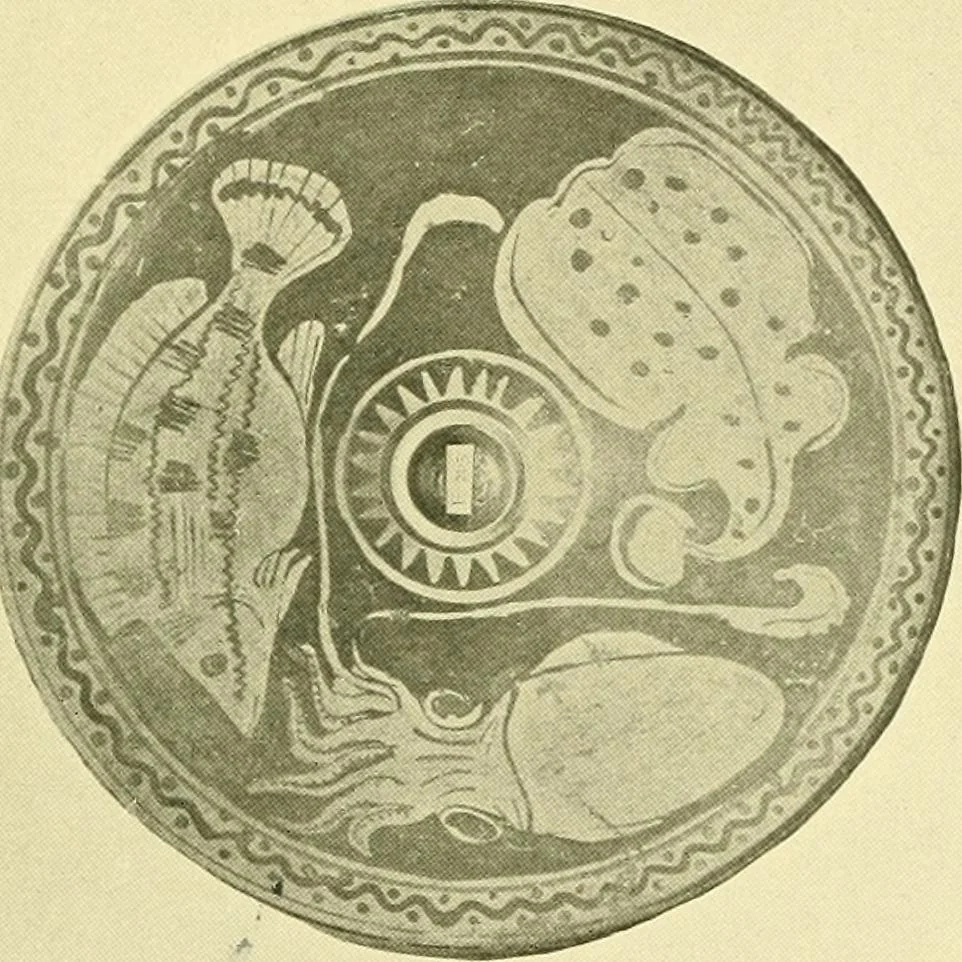An illustration from History of ancient pottery: Greek, Etruscan, and Roman, 1905, leaf 612