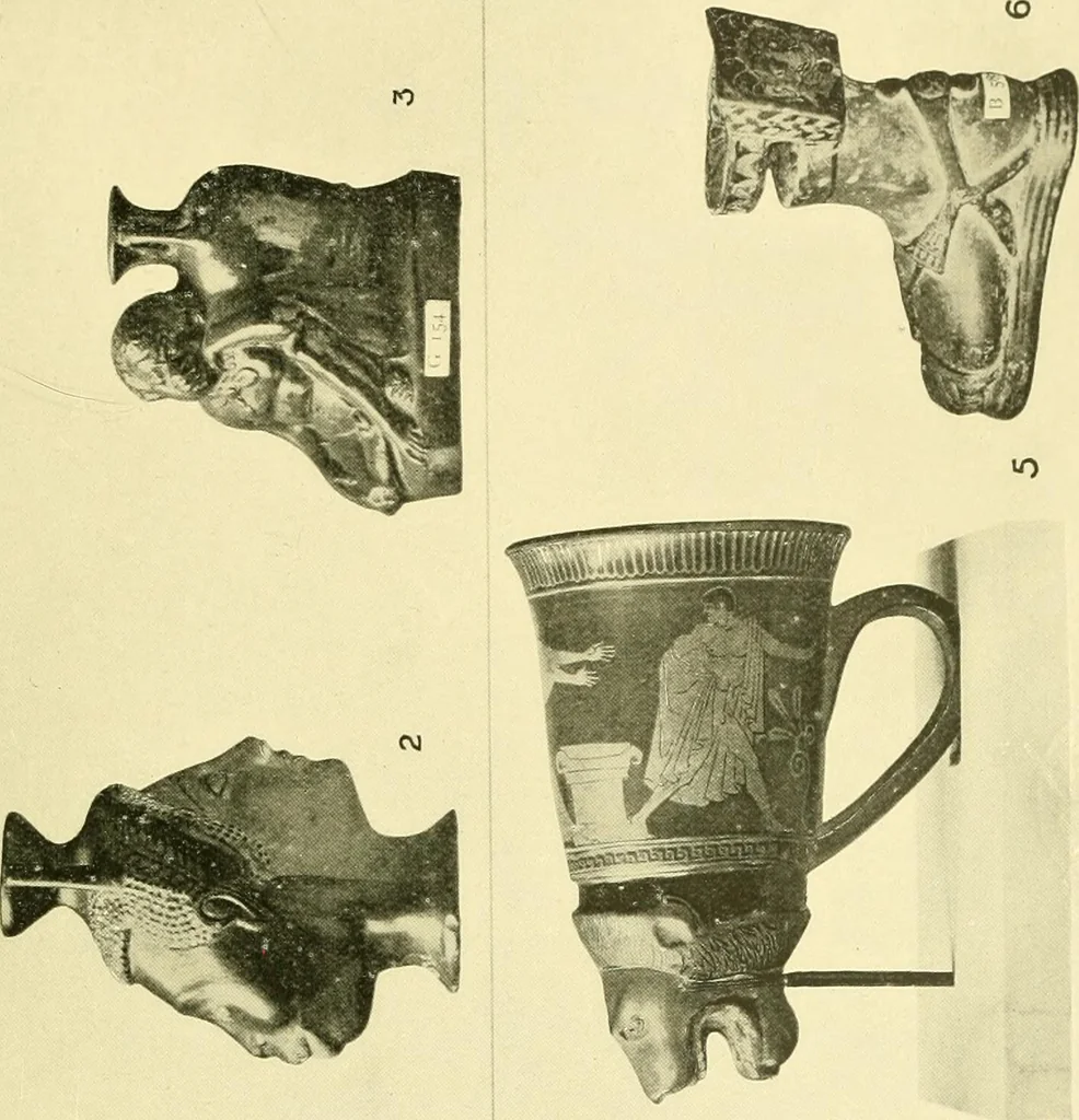 An illustration from History of ancient pottery: Greek, Etruscan, and Roman, 1905, leaf 626
