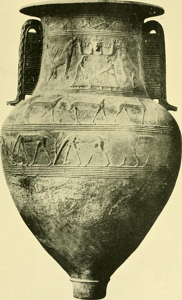 An illustration from History of ancient pottery: Greek, Etruscan, and Roman, 1905, leaf 632