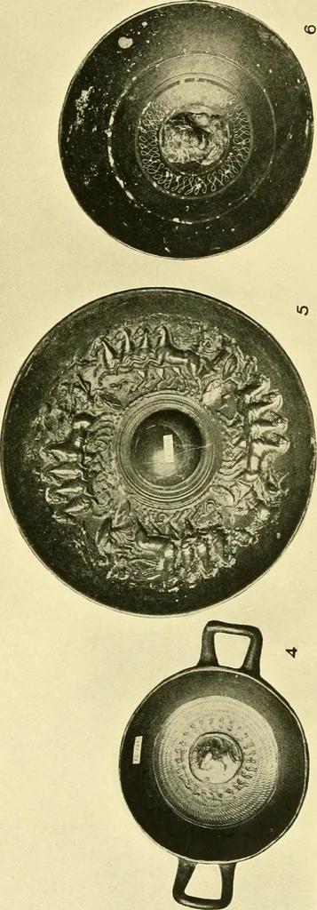 An illustration from History of ancient pottery: Greek, Etruscan, and Roman, 1905, leaf 638